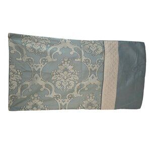 Riverbrook Home Julietta Jacquard King Pillowcase Cover Aqua Replacement NEW